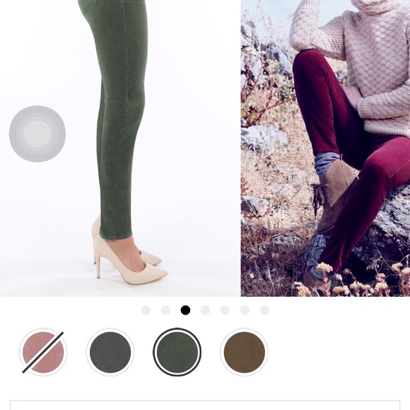 NWT Sz2 KUT FROM KLOTH DIANA STRETCH Cord pants. - Picture 2 of 4